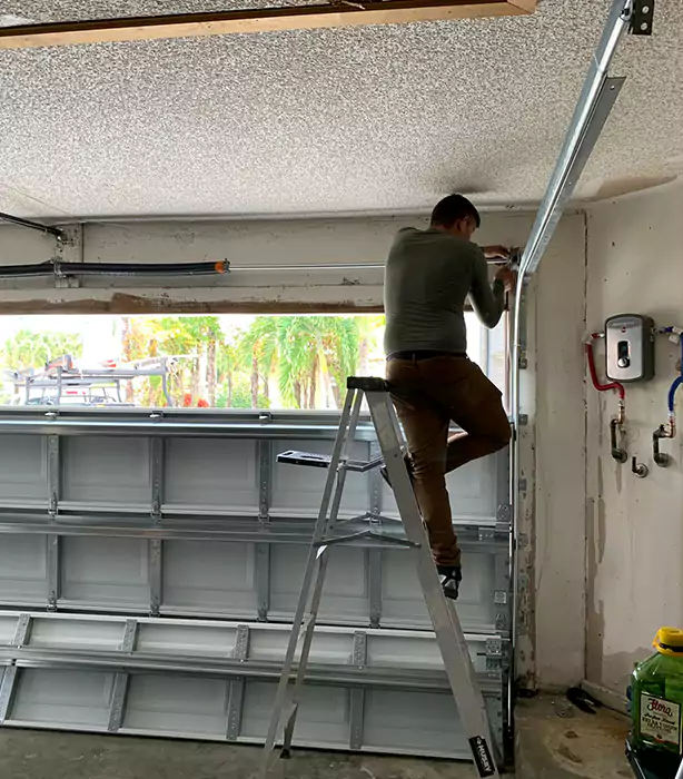 Garage Door Hinge Replacement in Jupiter, FL