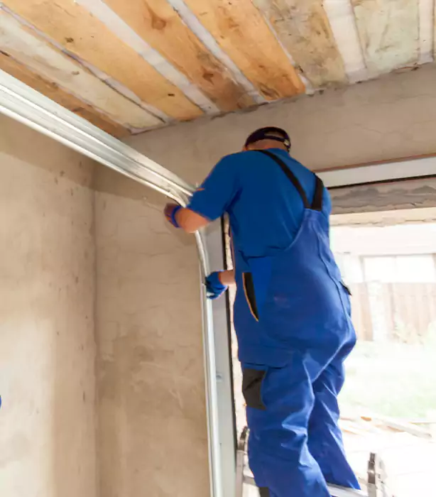 Garage Door Rail Replacement in Jupiter, FL