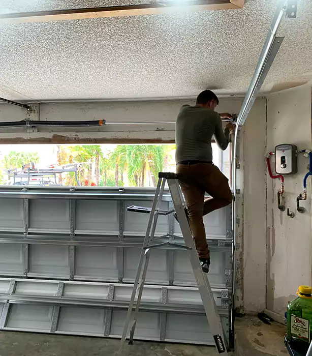 Garage Door Track Replacement in Jupiter, FL