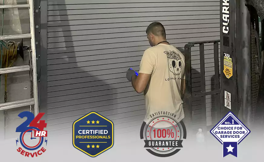 Garage Door Bottom Panel Repair in Jupiter, FL