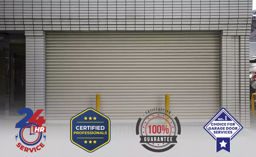 New Amarr Automatic Roll Up Garage Doors Installation in Jupiter, FL