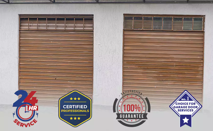 Residential Wood Roll Up Garage Doors in Jupiter, FL