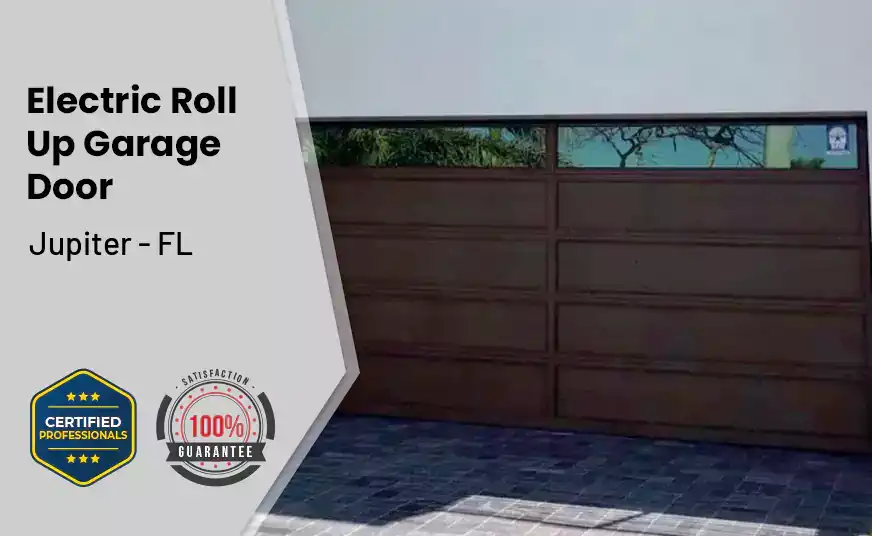 Electric Roll Up Garage Door Jupiter - FL