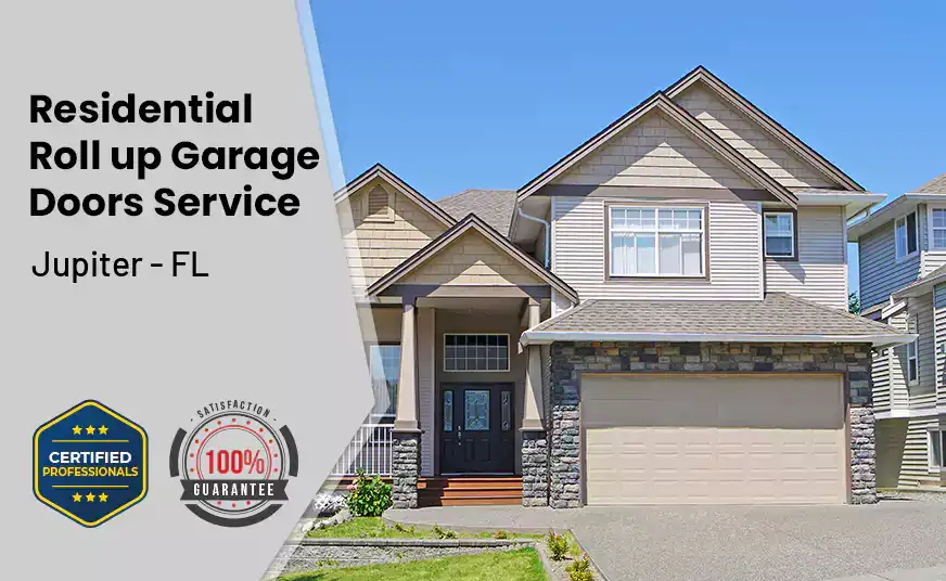 Residential Roll Up Garage Door Jupiter - FL