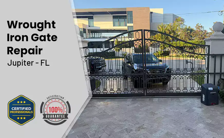 Wrought Iron Gate Repair Jupiter - FL